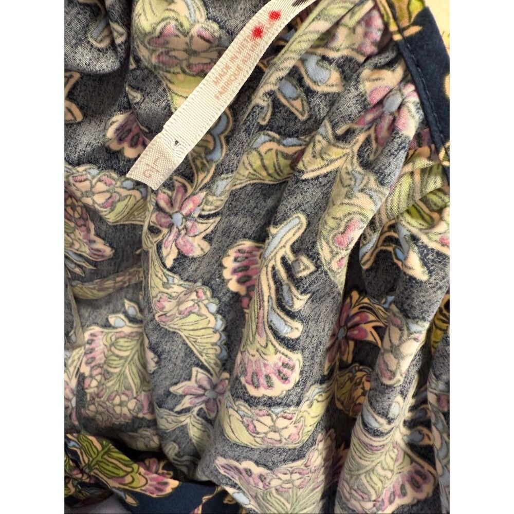 New Free People Sorrento Stroll Printed Maxi Dress Size L - Picture 14 of 14